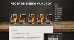 Desktop Screenshot of croybier.nl